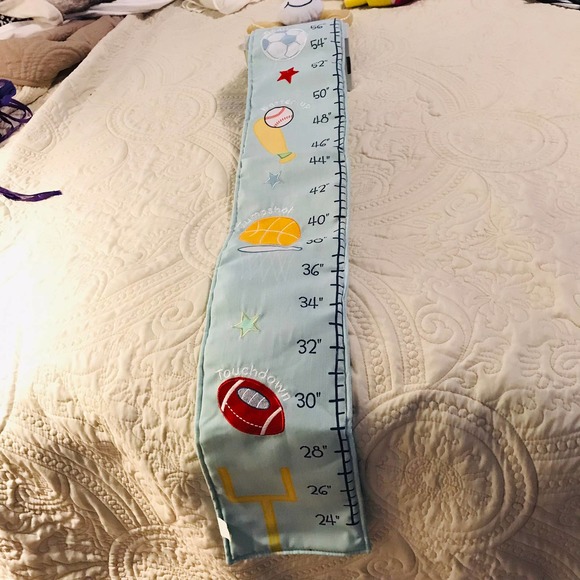 Stephan Baby Plush Sports Growth Chart - Baseball Mitt NWT - Picture 5 of 11